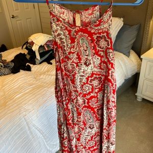 AE halter swing dress